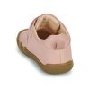 GEOX barefoot gyerekcipő Steppieup kislány bőr cipő OLD ROSE