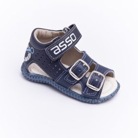 ASSO sötétkék elsőlépés szandál ASSO sötétkék elsőlépés szandál