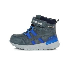 D.D.Step AQUA-TEX kisfiú vízálló cipő koptatott szürkéskék   D.D.Step AQUA-TEX kisfiú vízálló cipő koptatott szürkéskék