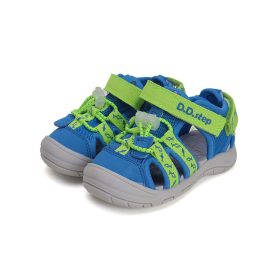 D.D.Step Quick Dry kisfiú szandál zöld kék cápás D.D.Step Quick Dry kisfiú szandál zöld kék cápás