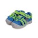 D.D.Step Quick Dry kisfiú szandál zöld kék cápás