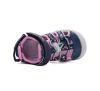 D.D.Step Quick Dry kislány szandál sötétkék lila mintás