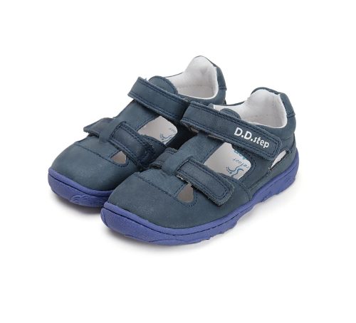 D.D.Step sötétkék barefoot szandálcipő