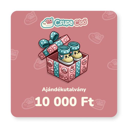 Csupa Cipő Ajándékutalvány 10 000 Ft