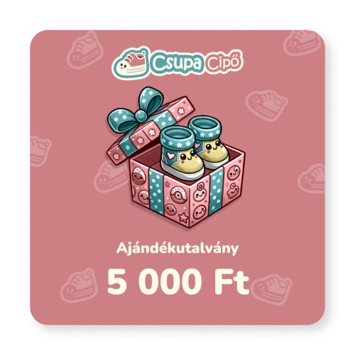 Csupa Cipő Ajándékutalvány 5 000 Ft