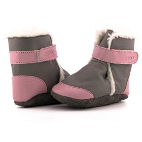 ASSO rózsaszín bélelt puhatalpú csizma  ASSO rózsaszín bélelt puhatalpú csizma