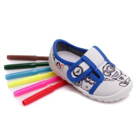 WEESTEP Kék minyonos színezhető benti cipő WEESTEP Kék minyonos színezhető benti cipő