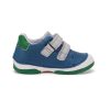 D.D.Step Kisfiú átmeneti bőr babacipő kék-zöld
