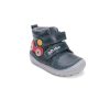 D.D.Step kisfiú bélelt bakancs átmeneti gyerekcipő, autós
