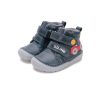 D.D.Step kisfiú bélelt bakancs átmeneti gyerekcipő, autós