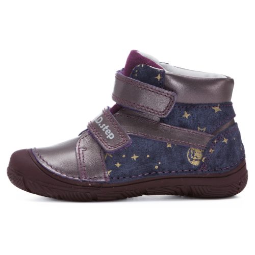 D.D.Step Kislány átmeneti bőr gyerekcipő