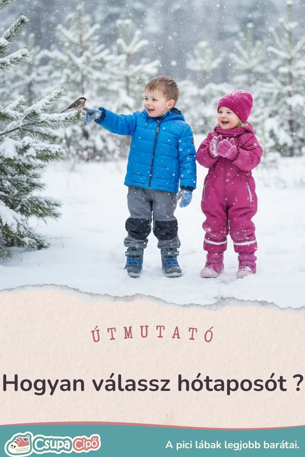 Gyerek hótaposó- Hogyan válassz vízálló téli csizmát?